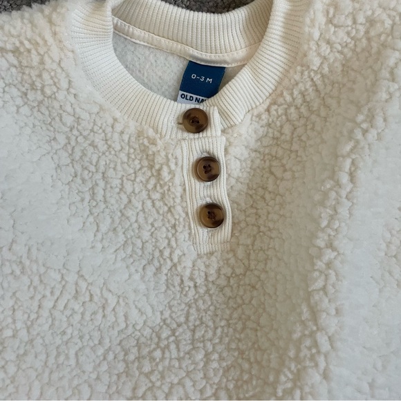 Old navy baby Sherpa matching set 0-3M - Picture 2 of 2